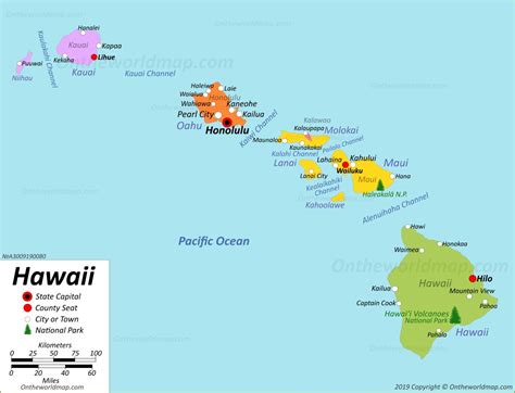 Big Island Hawaii Printable Map