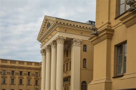 Minsk Belarus September 12 2018 Traditional Architecture In