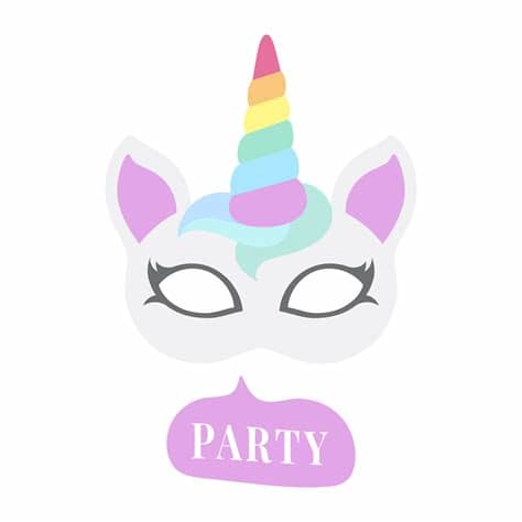 From banners to silhouettes, have a look at our unicorn designs and resources, ready to download in jpg and svg. Cute unicorn photo booth party props vector - Download ...
