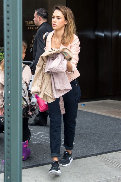 Jessica Alba Street Style Out In Nyc September 2014 Celebmafia