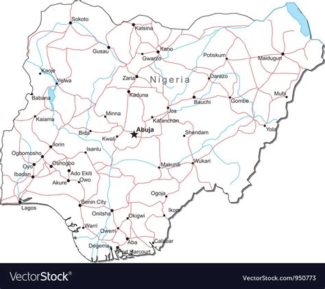 Download Full Map Of Nigeria Download Gratis