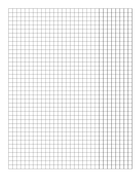 1×1 Grid Graph Paper Free Download Grid Paper Printable