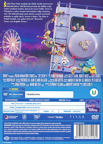 Toy Story 4 Príbeh Hračiek Dvd Sk