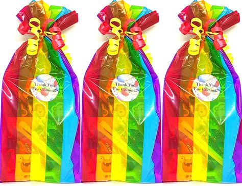 15pk Rainbow Pre Filled Party Bags Childrens Ready Made Etsy