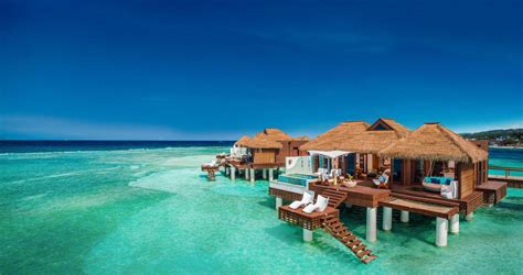 Sandals All Inclusive Overwater Villas In The Caribbean