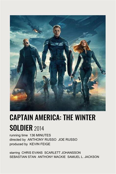 captain america: the winter soldier polaroid film poster | Avengers
