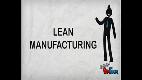 Lean Manufacturing Explained Youtube