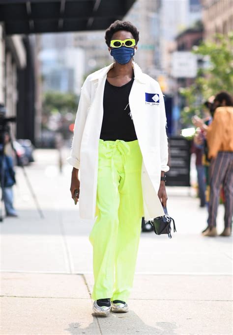 Best Street Style At New York Fashion Week Spring 2021 Popsugar
