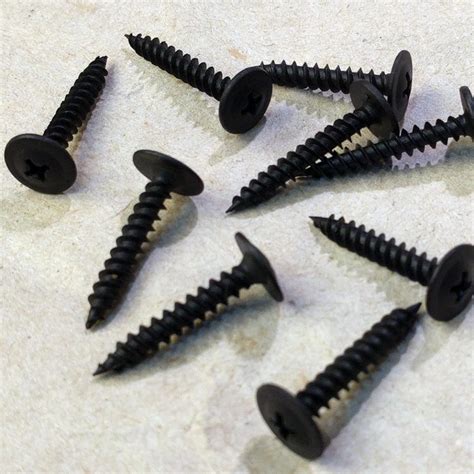 Metal Screws Phillips Modified Truss Head 8 X 1 Black Self Piercing