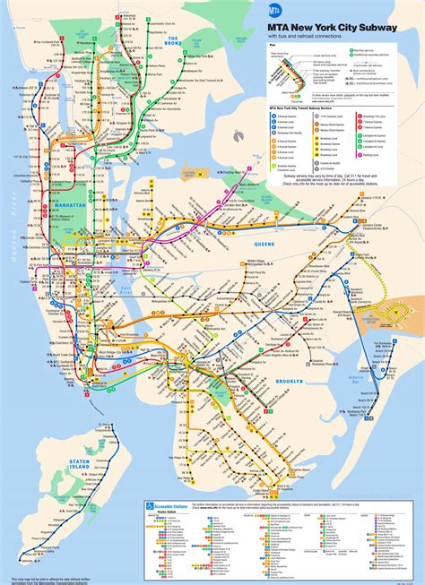 New York City Subway Map Printable New York City Map Nyc Tourist