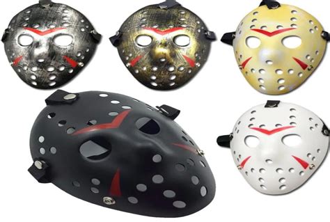 Whole Masquerade Masks Jason Voorhees Mask Friday The Th Horror Movie Hockey Mask Scary