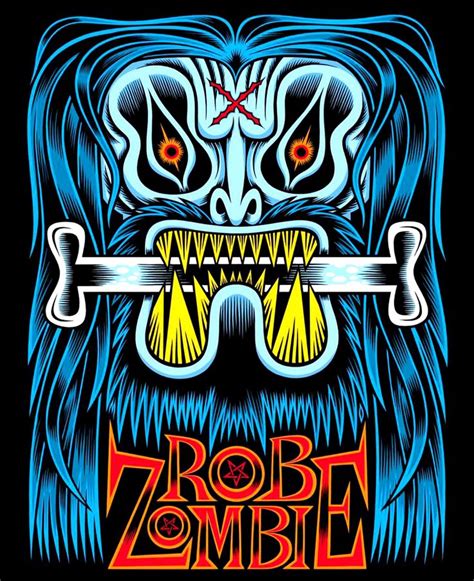 8 Color 18x24 Inch Poster For Rob Zombie Available Now At