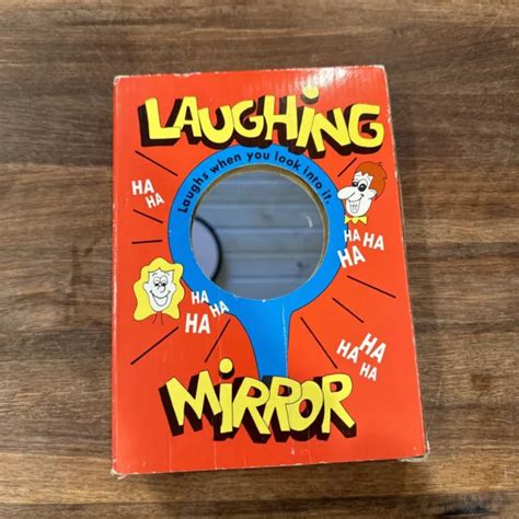 Vintage Gemmy Laughing Mirror Motion Activated Gag T Rare Magic