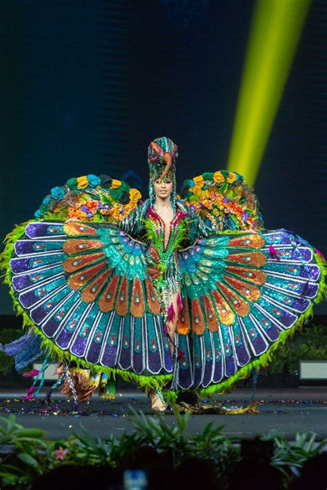Miss Universe National Costumes 2018 Part 1 Feathers And Flowers Tom