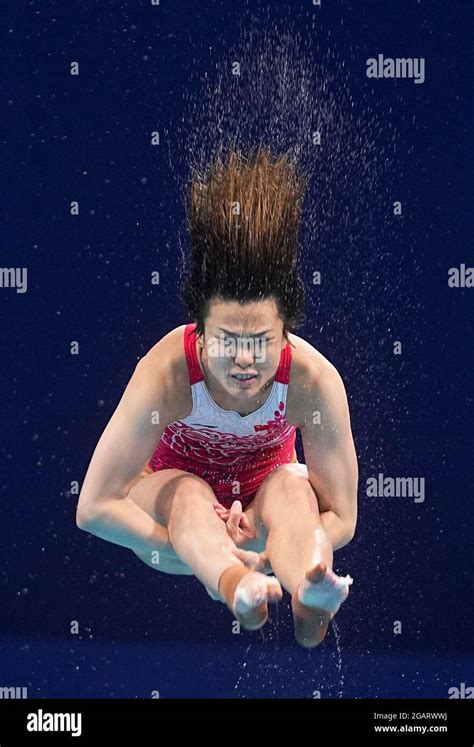 Tokyo Japan 1st Aug 2021 Shi Tingmao Of China Competes During The