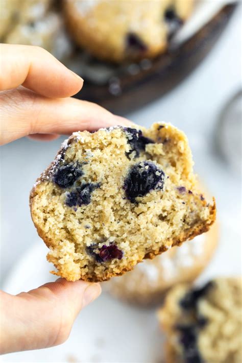 Vegan Gluten Free Blueberry Muffins Oil Free The Vegan