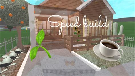 Bloxburg Cute Cafe 20k Speed Build No Gamepasses☕️🌱 Youtube