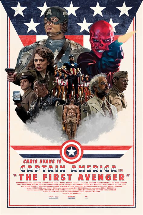 Captain America The First Avenger Movie Poster Official