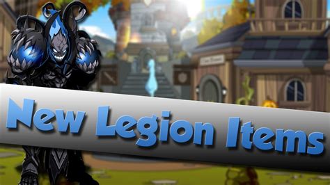 All New Legion Items In Game Aqw Youtube