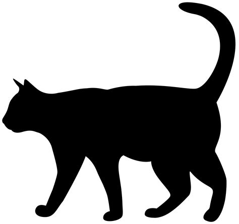 Kitten Silhouette Clipart 10 Free Cliparts Download Images On