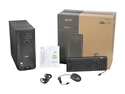Acer Desktop Computer Aspire T At3 710 Ur54 Intel Core I7 6th Gen 6700