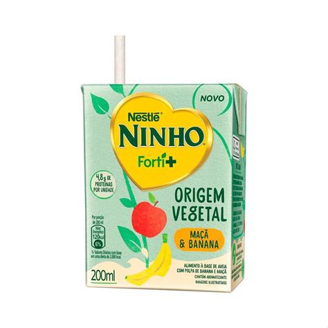 Bebida Vegetal Ninho Maçã E Banana 200ml Zona Sul