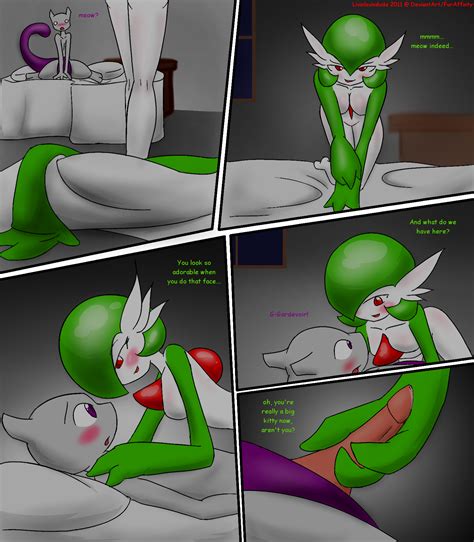 Rule Color Comic English Text Female Female On Top Femdom Gardevoir Girl On Top Green Hair