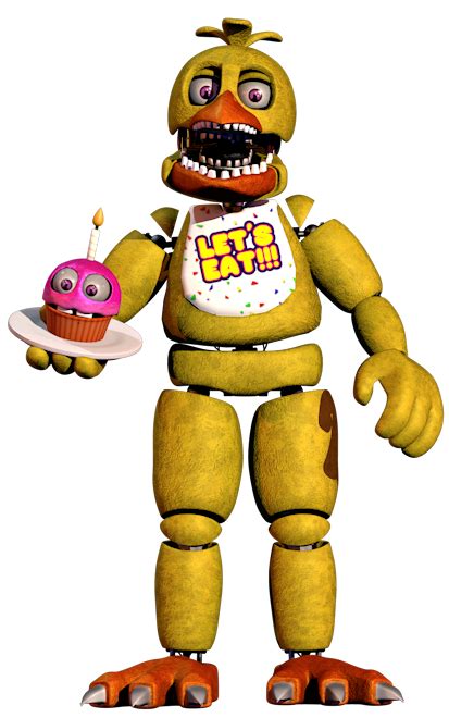 Unwithered Chica Render Fnaf C4d By Therayan2802 On Deviantart