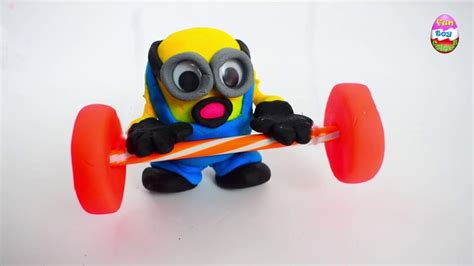 Minions Funny Stop Motion Gym Fitness Workout Minions Minions