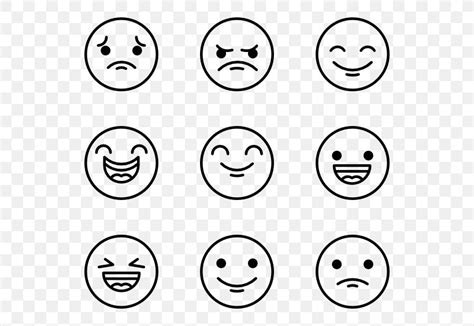 Emoticon Smiley Clip Art Png X Px Emoticon Black And White