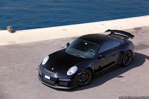 Photo Of The Day Black Porsche 911 Gt3 Trio In Monaco Gtspirit