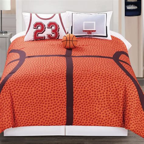 Basketball Court Queen Bedding Comforter Set Twin Fullqueen