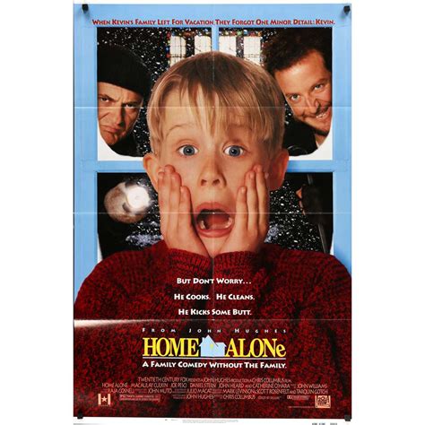 Home Alone Us Movie Poster 27x40 In 1990