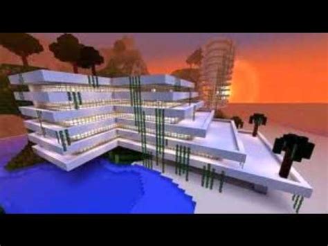 Entourée d'arbres givrés, cette résidence renferme l'un des plus. les plus belle maison minecraft ep 1 - YouTube