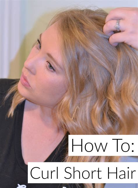 How To Curl Short Hair Houston Mommy And Lifestyle Blogger Moms