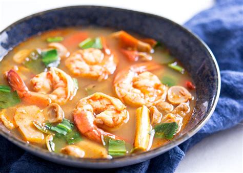 Tom Yum Goong Thai Hot And Sour Shrimp Soup