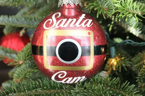 This holiday season, enjoy hallmark channel's 2019 countdown to christmas, with festive movies all day and all night! Santa Cam Ornament | Santa cam ornament, Christmas crafts to sell, Santa cam