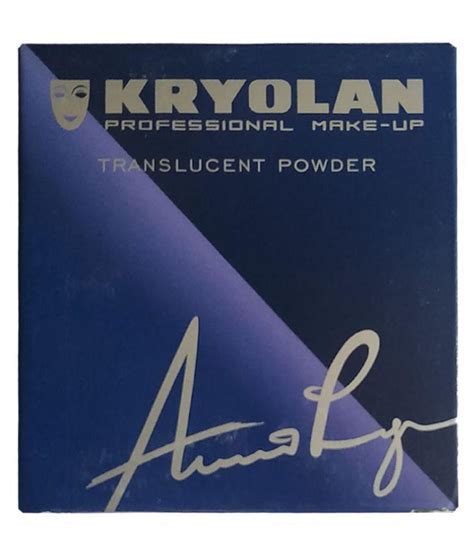 Kryolan Loose Powder Professional Make Up Translucent 20 Gm Buy