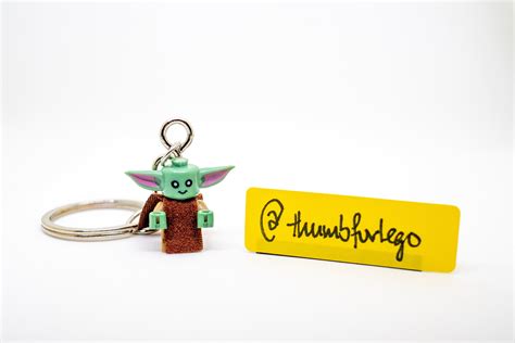 Baby Yoda Handmade Keychain Etsy