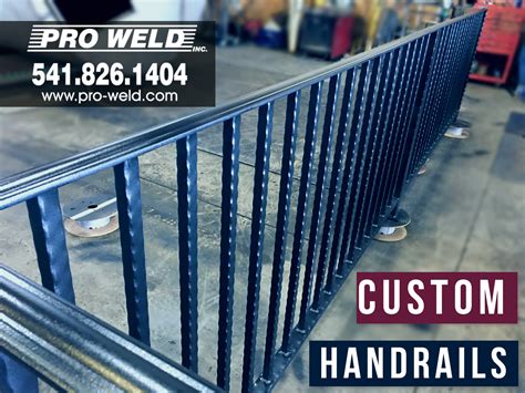 Pro Weld Inc Metal Handrail To End This Week