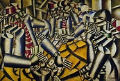 The part of Chart - Fernand Leger - WikiArt.org - encyclopedia of ...