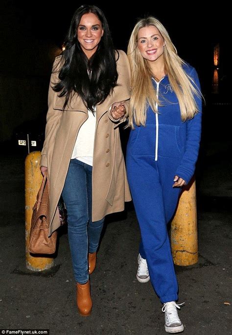 Nicola Mclean Puts On A Brave Face As She Heads For Girls Night Outin A Onesie With Geordie