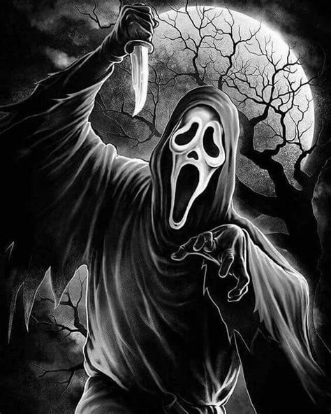 💀💀 👻 Ghostface Scream Scream Art Horror Artwork Horror Art