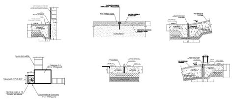 2d Cad Drawing Of Concrete Rcc Filling Autocad Software Cadbull