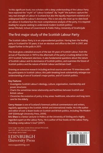 The Strange Death Of Labour Scotland De Gerry Hassan Grand Format Livre Decitre