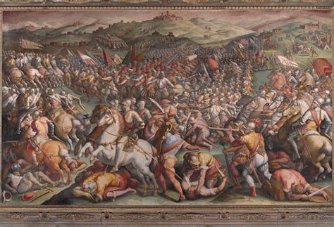 The Battle Of Anghiari 1503 06 In Florence By Leonardo Da Vinci 1452