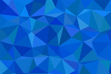 Blue Triangle Mosaic Background Graphic By Davidzydd · Creative Fabrica