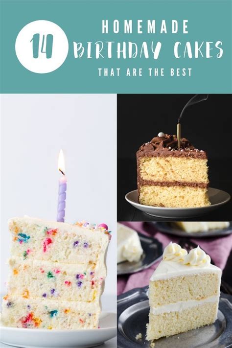 15 Easy Best Homemade Birthday Cake Recipes Easy Recipes To Make At Home