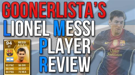 Fifa 13 Ultimate Team Lionel Messi 94 Player Review An In Depth