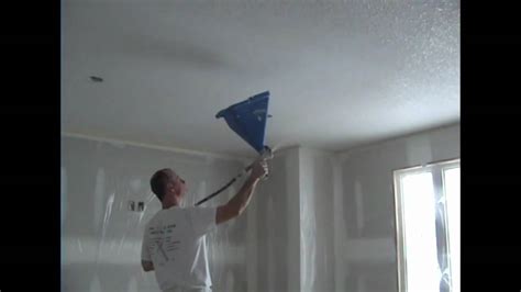 It's rugged pattern can look pretty cool. How to do California Ceilings - YouTube